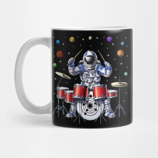 Astronaut Drummer Mug